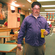 Turnbee during a September 2000 visit to Wendy's.